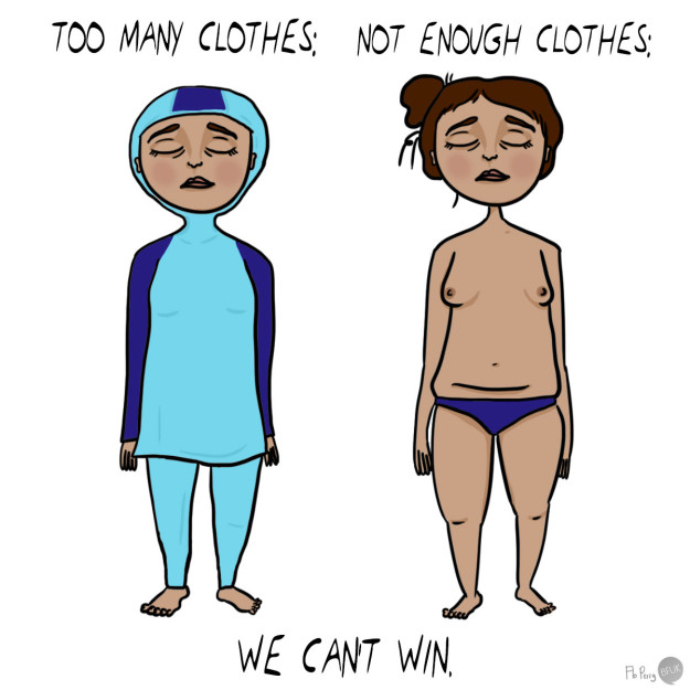 Burkini Ban - We Can't Win