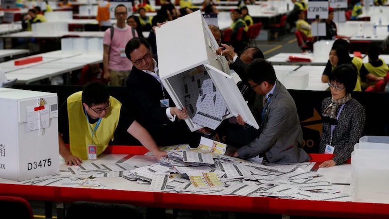 Hong Kong Election September 2016